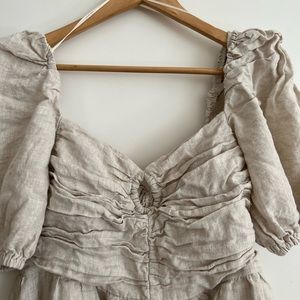 Dissh puff sleeve mini dress